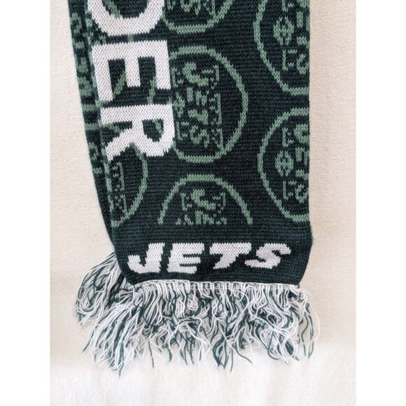 New York NY Jets Scarf Season Ticket Holder Bundle of 2 - Picture 3 of 9